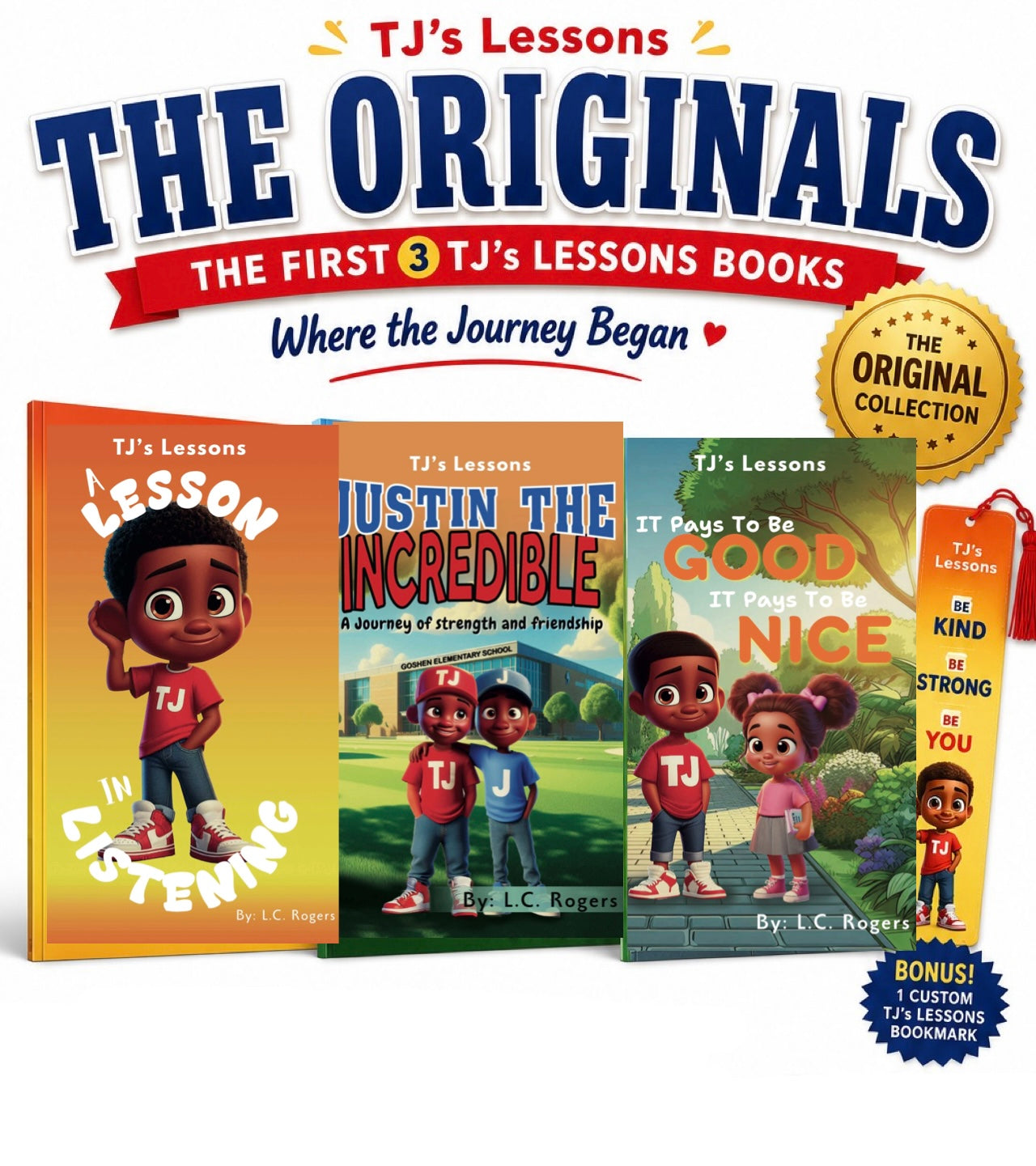 The Originals (3 books + 1 free bookmark)