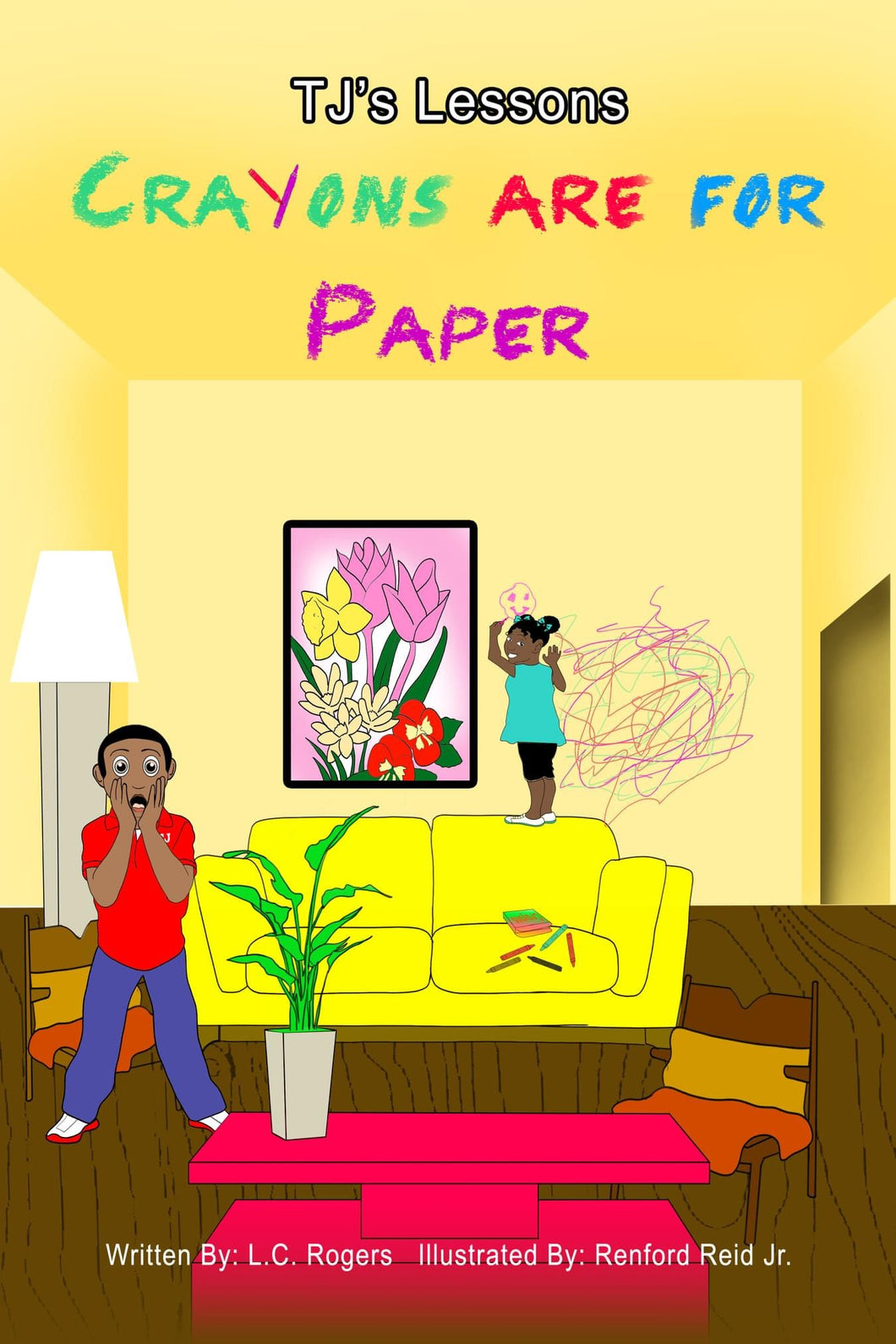 *NEW*“Crayons Are For Paper” Ages 1-8 (6x9)